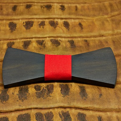 pajarita-de-madera-bow-ties-wood-regular-rojo
