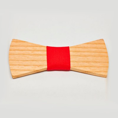 pajarita-de-madera-bow-ties-wood-roja